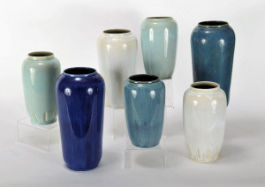 Image for Lot Group of Carillon Pottery Vases