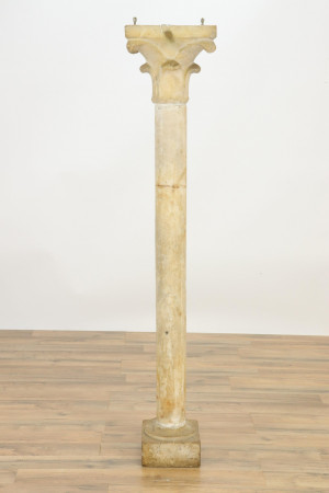 Image for Lot Medieval Limestone Column