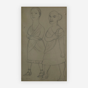 Image for Lot Diego Rivera - Two women