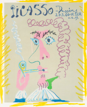 Image for Lot Pablo Picasso - Dessins 27.3.66-15.3.68
