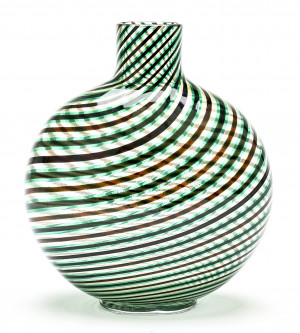 Image for Lot Ercole Barovier - Spira Aurata Vase