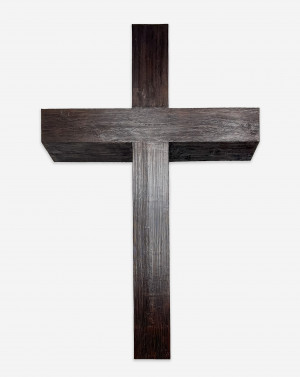 Image for Lot Valentin Carron - Untitled (Cross)
