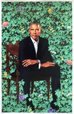 Image for Lot Kehinde Wiley Barack Obama
