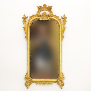 Image for Lot George III Style Giltwood Mirror