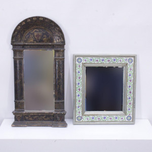 Image for Lot Italian Renaissance Style Mirror & Persian Mirror