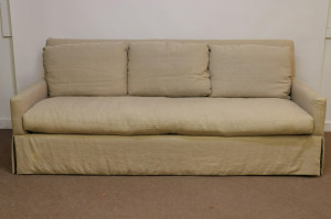 Image for Lot Crate &amp; Barrel Upholstered Sofa