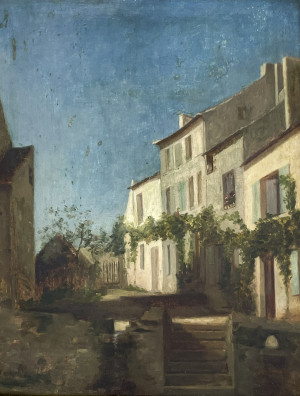 Image for Lot Unknown Artist - Untitled (Village View)