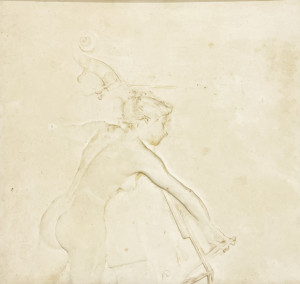 Image for Lot Alexandre Charpentier - Femme au Cello