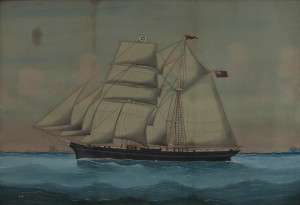 Image for Lot Unknown Artist - Untitled (Clipper ship)