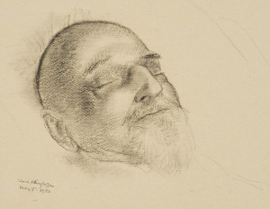 Image for Lot Clara Klinghoffer - Untitled (Sleeping man)