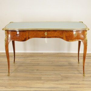 Image for Lot Louis XV Style Fruitwood Writing Table