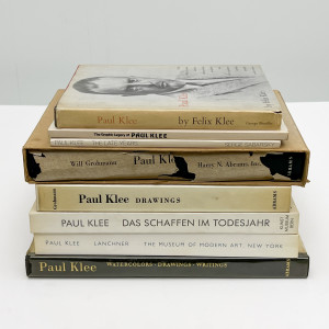 Image for Lot Paul Klee Exhibition Catalogues and Books, Group of 8