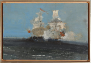 Image for Lot David Fertig - Nautical, Oil on Wood Panel