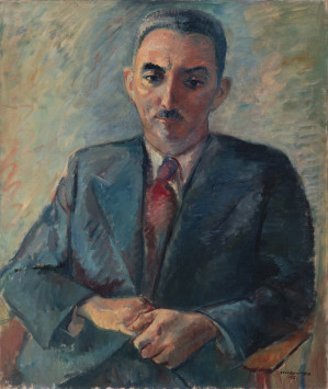 Image for Lot Clara Klinghoffer - Portrait of Moshe Sharett