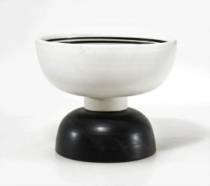 Image for Lot Ettore Sottsass/Bistossi - Ceramic Bowl, 1980
