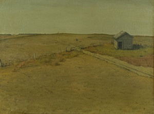 Image for Lot Donald Wynn - Untitled (open field and house)