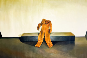 Image for Lot Lowell Nesbitt - Orange Jumpsuit