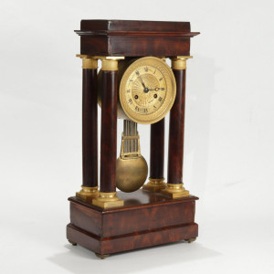 Image for Lot 19th C. French Empire Mantle Clock