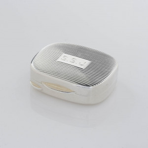 Image for Lot Tiffany &amp; Co Sterling Silver Pill Box