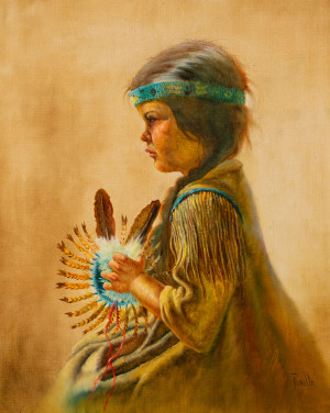 Image for Lot Gregory Perillo - Native Princess