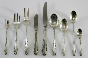 Image for Lot Reed & Barton Sterling English Provincial Flatware
