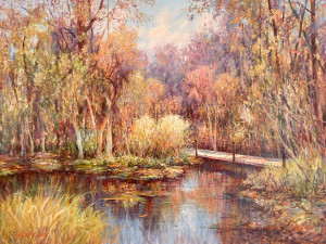 Image for Lot Sang M. Lee - Autumn Pond