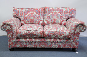 Image for Lot George Smith Upholstered Loveseat