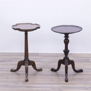 Image for Lot George III Style Mahogany Wine Tables