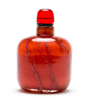 Image for Lot Toni Zuccheri for Venini - Giada Perfume Bottle with Stopper
