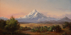 Image for Lot Artist Unknown - Untitled (Mountain landscape)