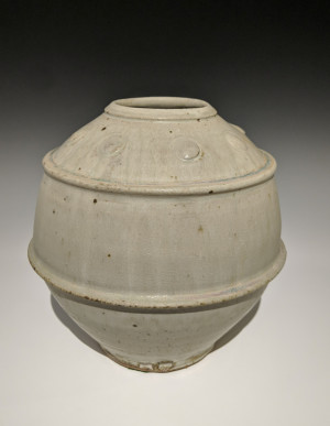 Image for Lot Warren MacKenzie - Vase with imprinted circles