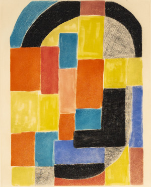 Image for Lot Sonia Delaunay - Composition