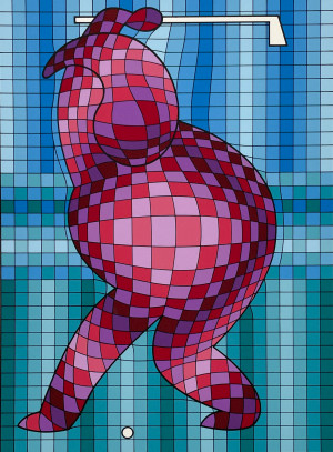 Image for Lot Victor Vasarely - Golf