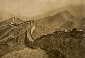 Image for Lot Early Photograph of China, Endless Wall