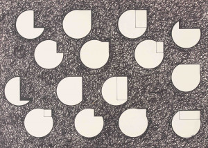Image for Lot Unknown Artist - Untitled (Circles and Rectangles)
