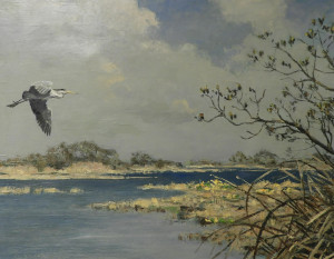 Image for Lot Jo Schrynder - Flying Egret, circa 1953