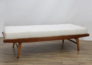 Image for Lot Mid Century Cherry Daybed