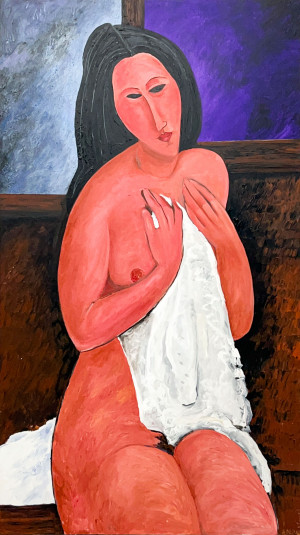 Image for Lot Unknown Artist - Nude Portrait