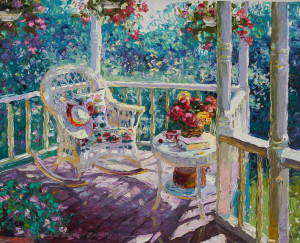 Image for Lot H. Gordon Wang - Summertime Porch