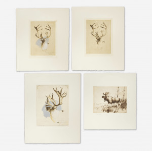 Image for Lot Michael Coleman - Group, four (4) Woodland animals