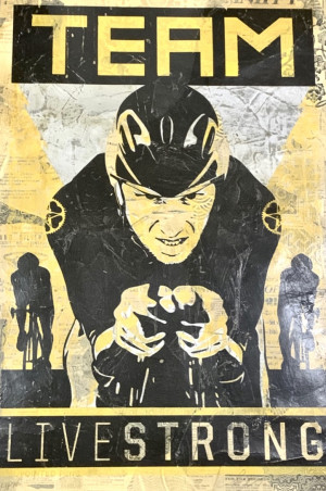 Image for Lot Shepard Fairey - Team Livestrong