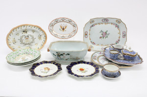Image for Lot Chinese Export &amp; English Porcelains, 18th-20th C.