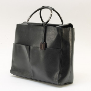 Image for Lot Gucci Metal Top Handle Tote