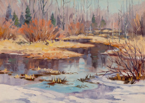 Image for Lot George Browne - Winter Landscape I