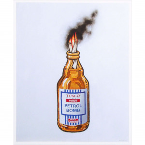 Image for Lot Banksy - Tesco Petrol Bomb