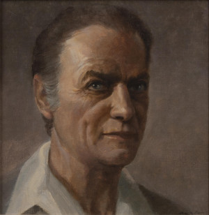 Image for Lot Rudy de Reyna - Untitled (Portrait of a man)