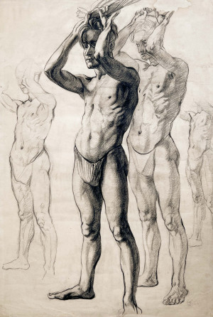 Image for Lot Artist Unknown - Figure Studies