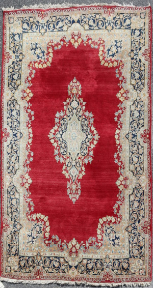 Image for Lot Persian Wool Kerman Rug 6-1 x 10-6