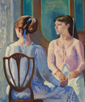 Image for Lot Xavier Blanch Pla - Two Girls