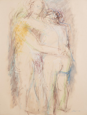 Image for Lot Michael Loew - Untitled (Embrace)
